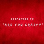 Don't Just Smile 150+ Responses to Are You Crazy