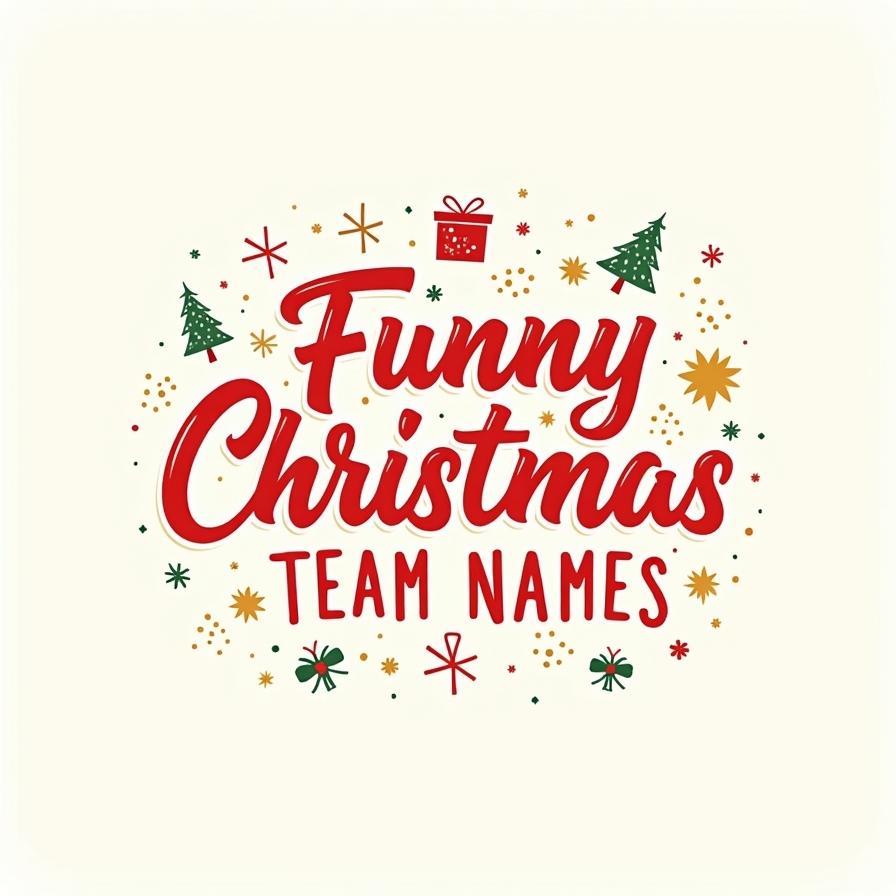 Funny Christmas Team Names: Spreading Holiday Cheer with Humor and Creativity