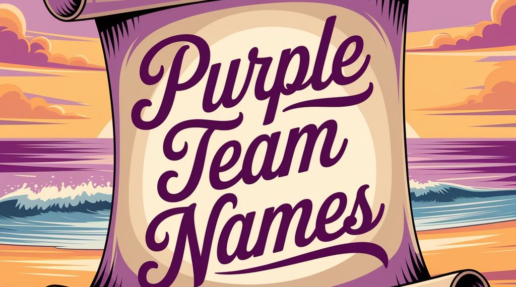 Purple Team Names: A Comprehensive Collection