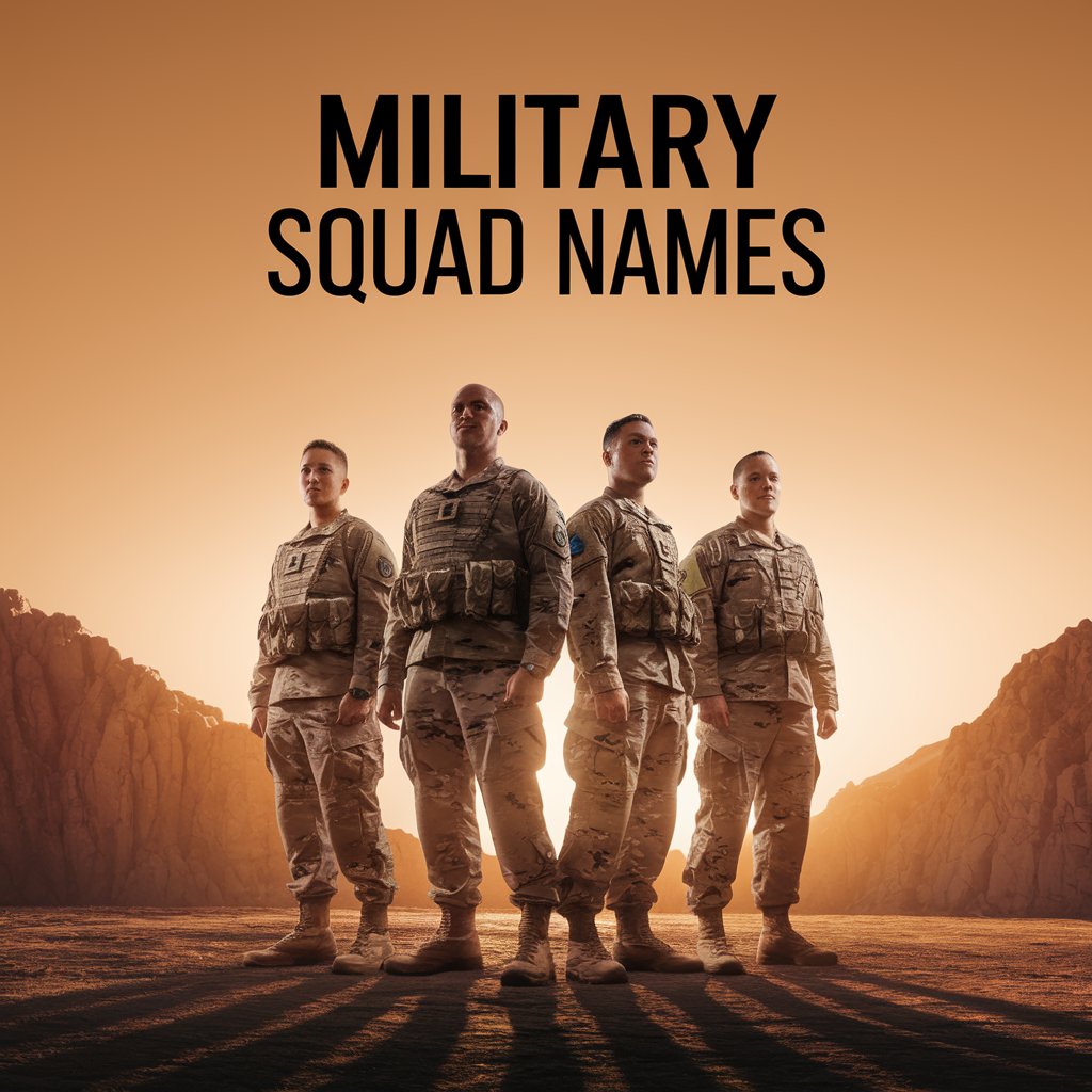 Military Squad Names: A Comprehensive Guide to Crafting the Perfect Identity