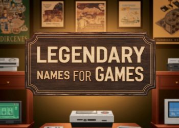Legendary Names For Games: Perfect Identity for Your Next Masterpiece