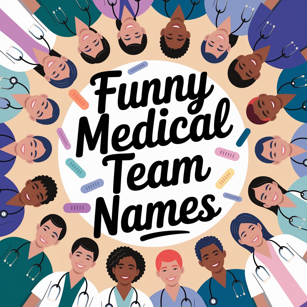 Funny Medical Team Names: A Hilarious Guide for Healthcare Professionals