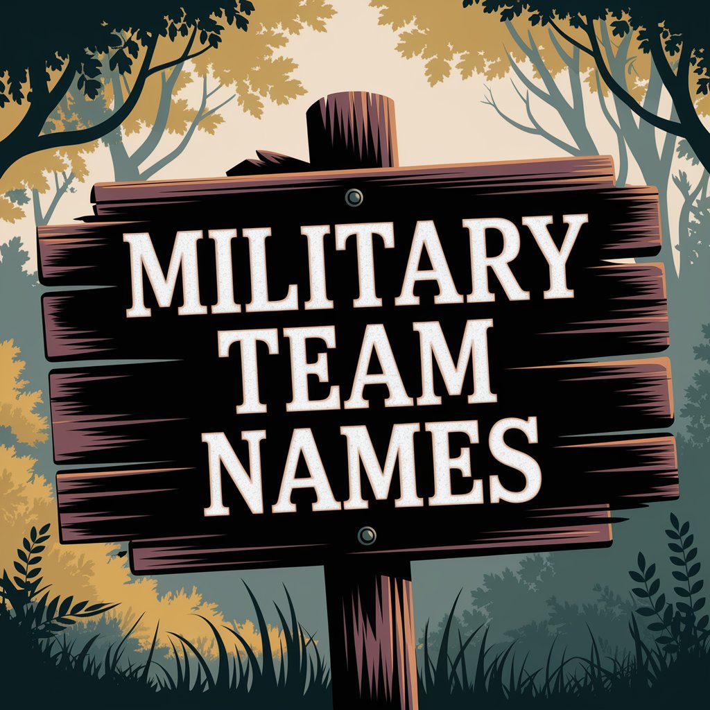 Military Team Names: Crafting Powerful and Inspiring Monikers