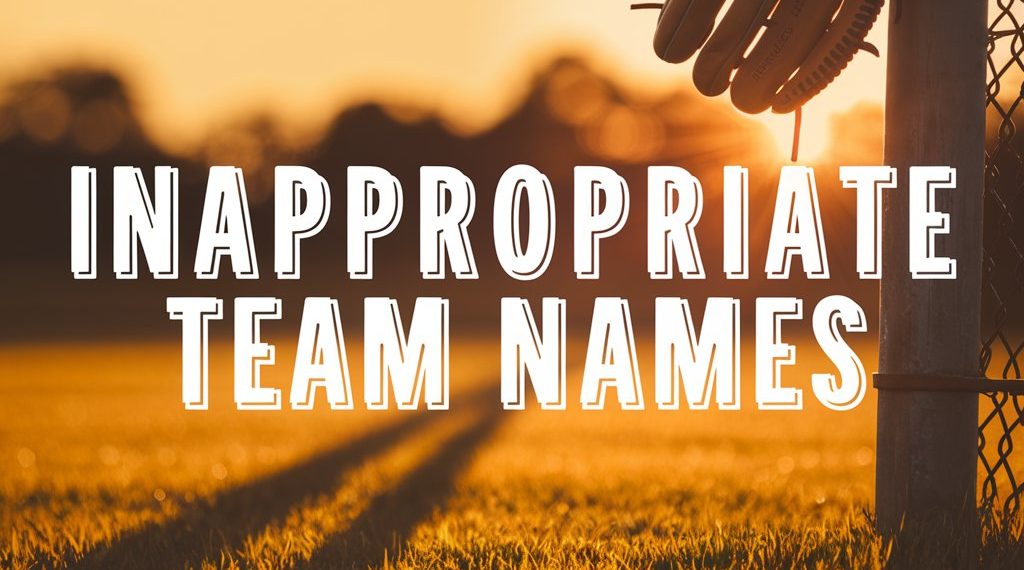 Inappropriate Team Names: A Comprehensive List Of Names
