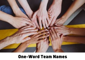 What Is a 1 Word Team Name? Discover the Coolest Options