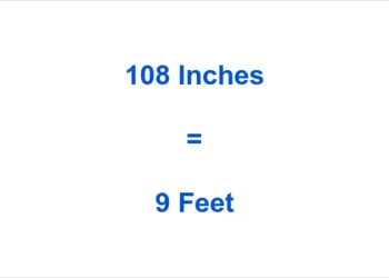How to Convert 108 Inches to Feet? Fast & Accurate Answer
