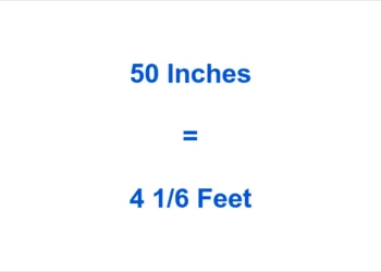 How to Convert 50 Inches in Feet – Simple Step-by-Step Guide