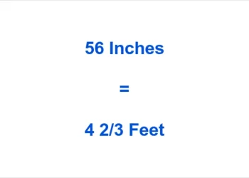How to Convert 56 Inches to Feet? Quick & Easy Conversion
