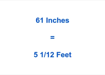Convert 61 Inches to Feet Instantly with This Simple Trick