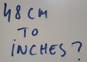 How to Convert 48 cm to Inches? Simple and Accurate Method