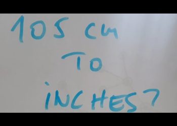 How to Convert 105 cm to Inches – Easy Step-by-Step Guide