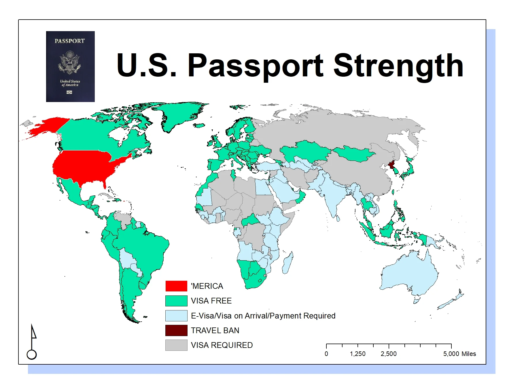 Where Can Americans Travel Without a Passport? Full List