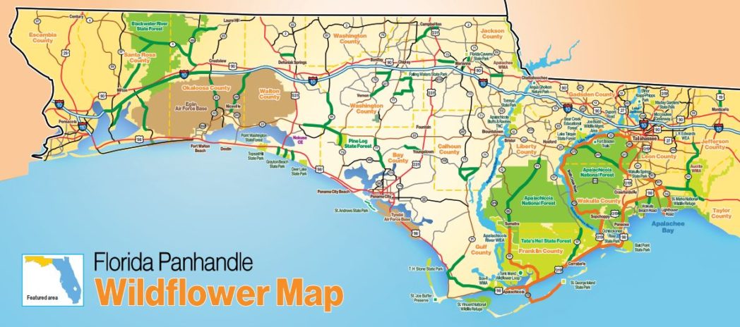 Map of Florida Panhandle Towns – Top Places You Must See