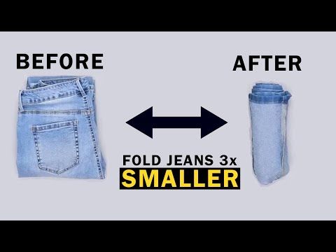 How to Fold Jeans for Travel: Quick & Easy Packing Tips
