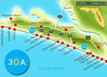 Map Santa Rosa Beach FL – Find the Best Views, Food & Fun